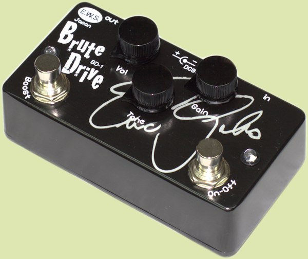 EWS Eric Gales Signature Brute Drive:Guitars, Pedals Amps Effects