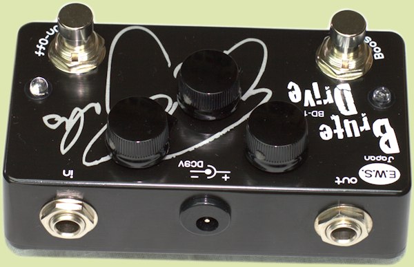 EWS Eric Gales Signature Brute Drive:Guitars, Pedals Amps Effects