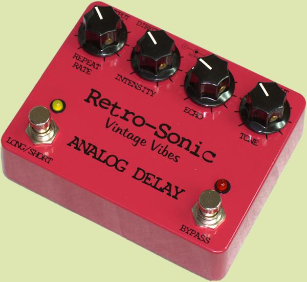 Retro Sonic Analog Delay Pedal:Guitars, Pedals Amps Effects