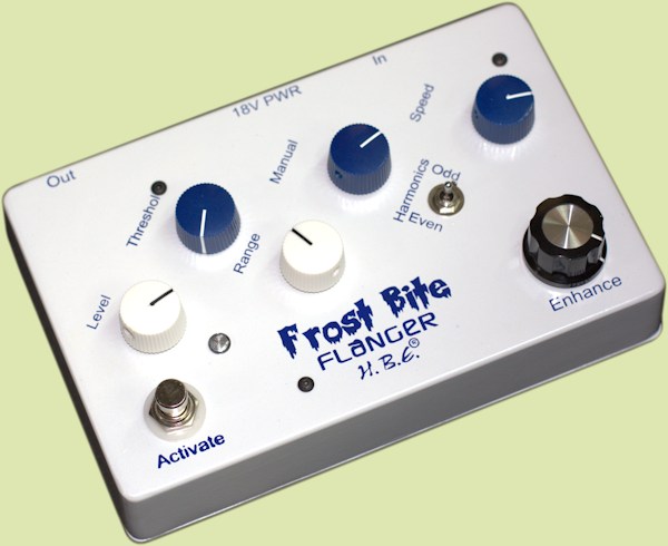 Homebrew Electronics Frost Bite Flanger:Guitars, Pedals Amps Effects