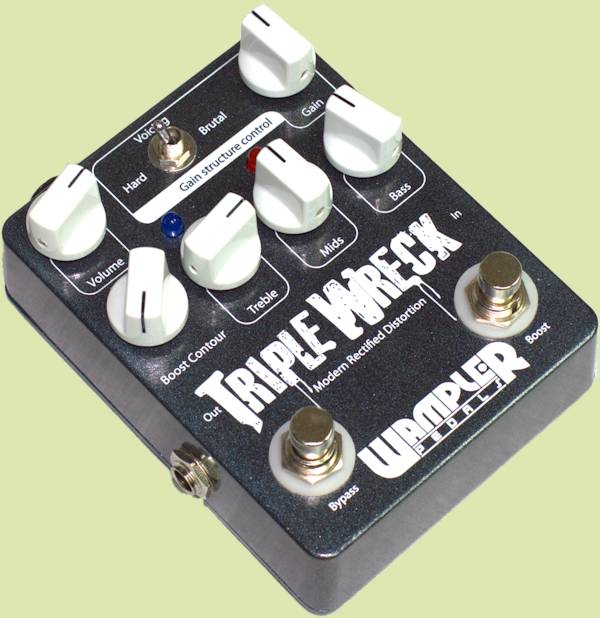 Wampler Triple Wreck Distortion:Guitars, Pedals Amps Effects