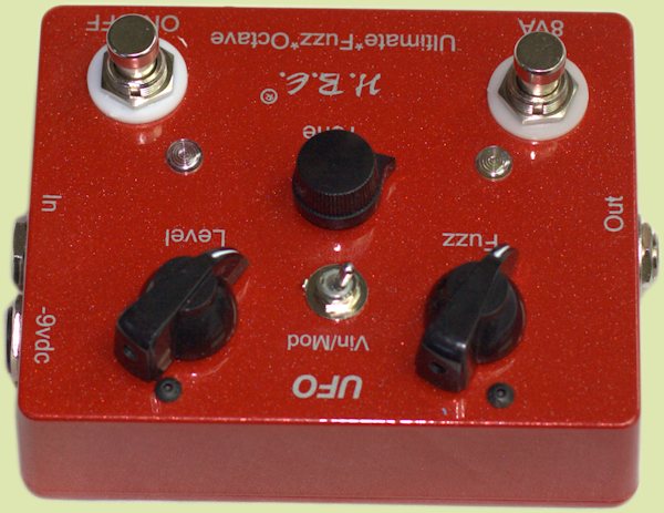 Homebrew UFO Fuzz Pedal:Guitars, Pedals Amps Effects
